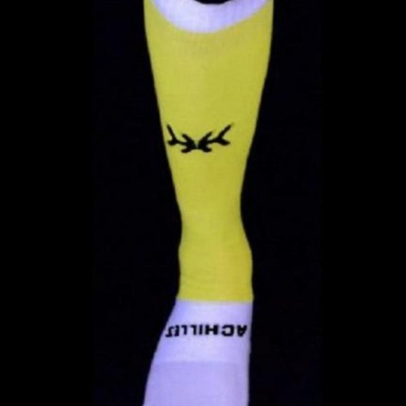 4 Pair of Achilles Protective Hockey Socks Adult - Picture 1 of 3
